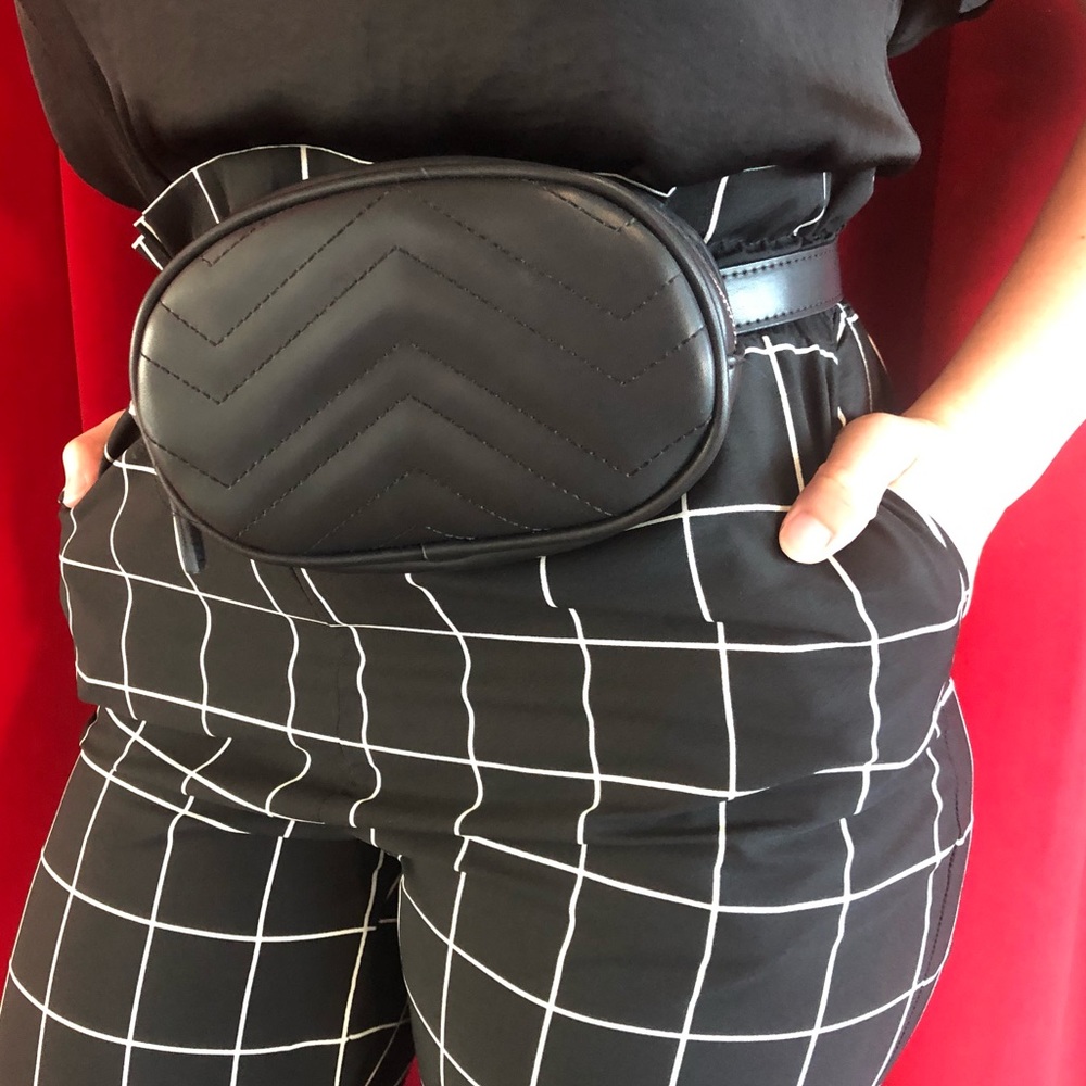 Faux Leather Fanny Pack